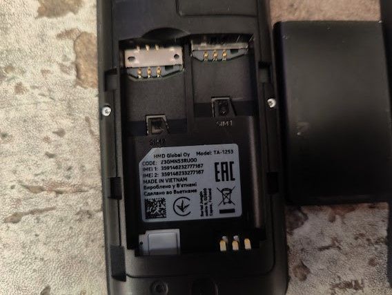 Мобильный телефон Nokia 125 Dual SIM Black № 24231002 - фото фото фото 2
