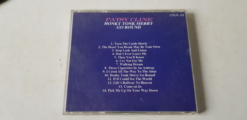 Patsy Cline Honky Tonk Merry Go Round CD фірмовий - фото фото фото 1