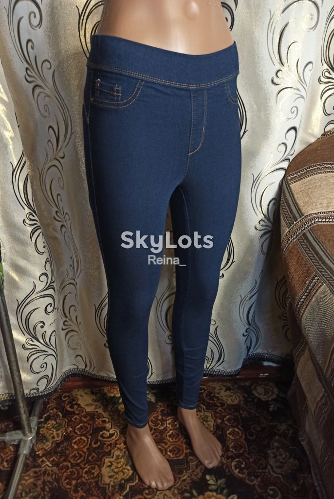 Стильні стрейтчеві джегінси Denim Co - фото фото фото 1