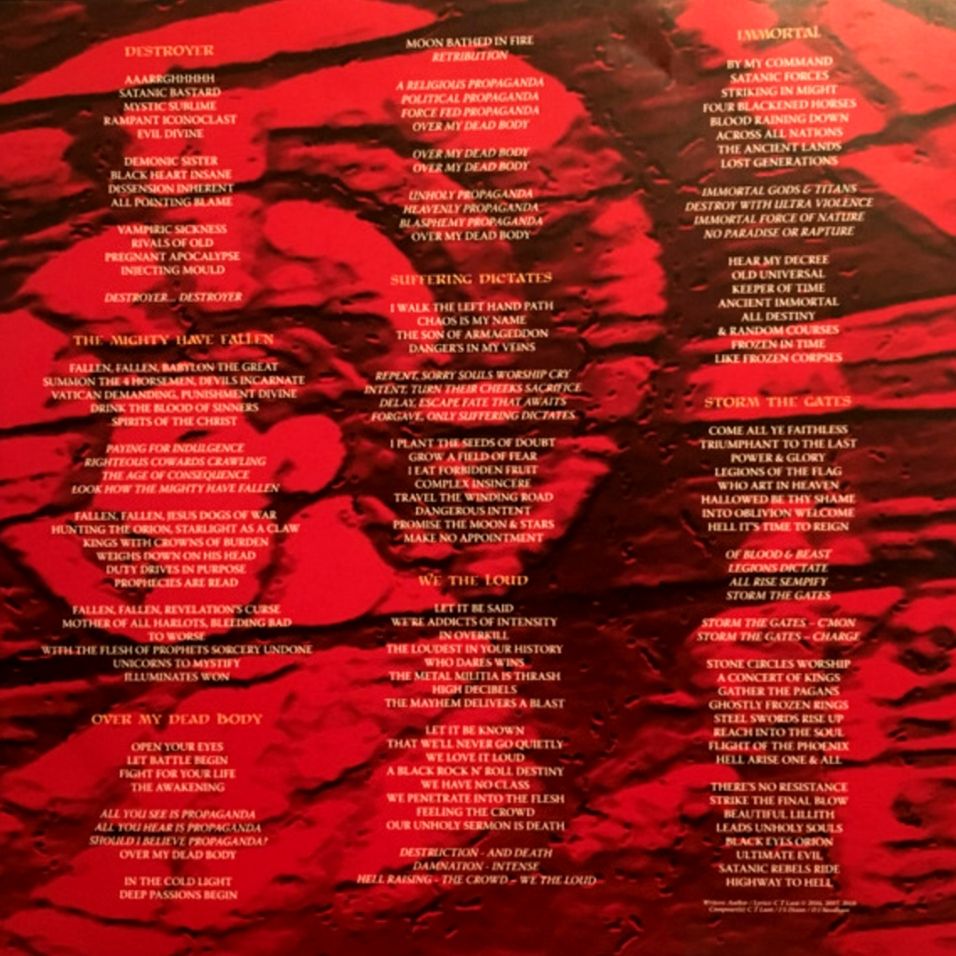 Venom - Storm The Gates - 2018.  (2LP). Silver Vinyl. Пластинки. S/S - фото фото фото 6