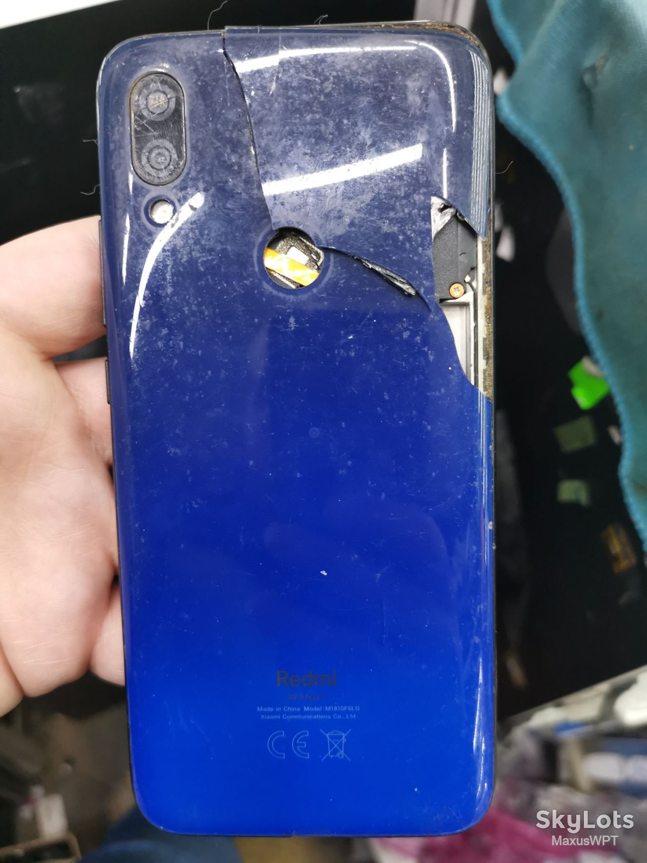 #2225 sklad xiaomi redmi 7 blue - фото фото фото 1