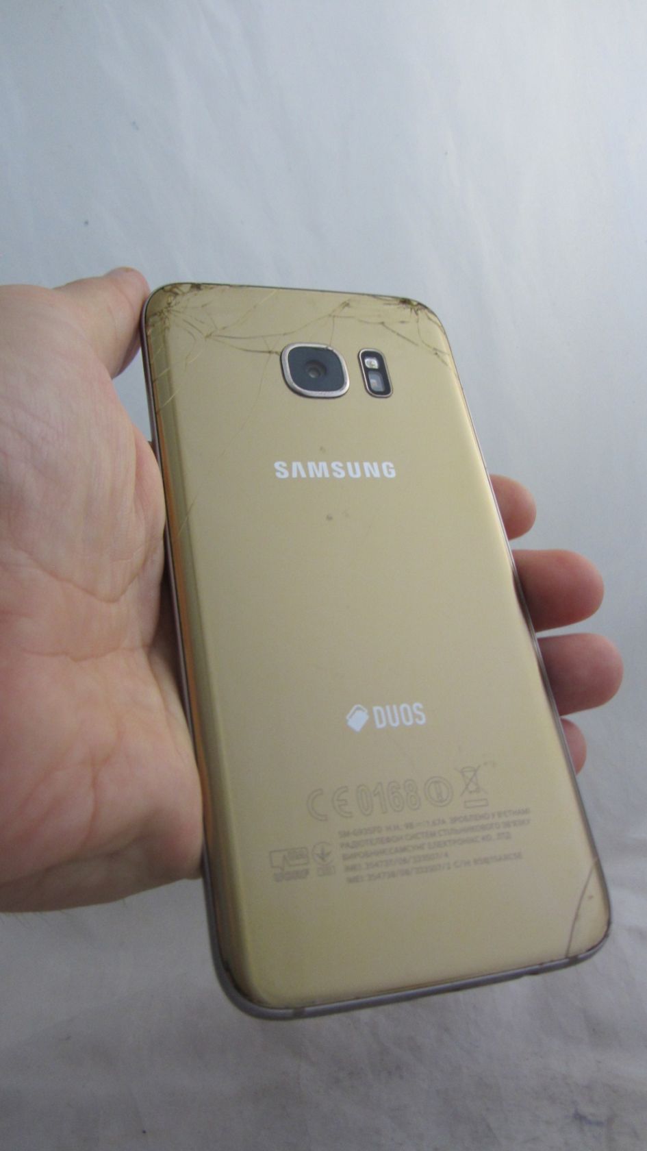 Samsung Galaxy S7 Edge Duos Gold  (SM-G935FD) - фото фото фото 3