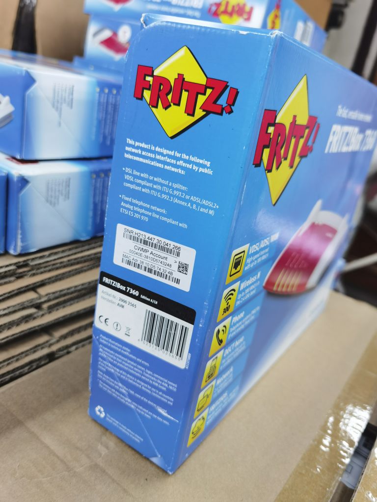 Роутер Fritz Box 7360 Гігабітний новий. - фото фото фото 2