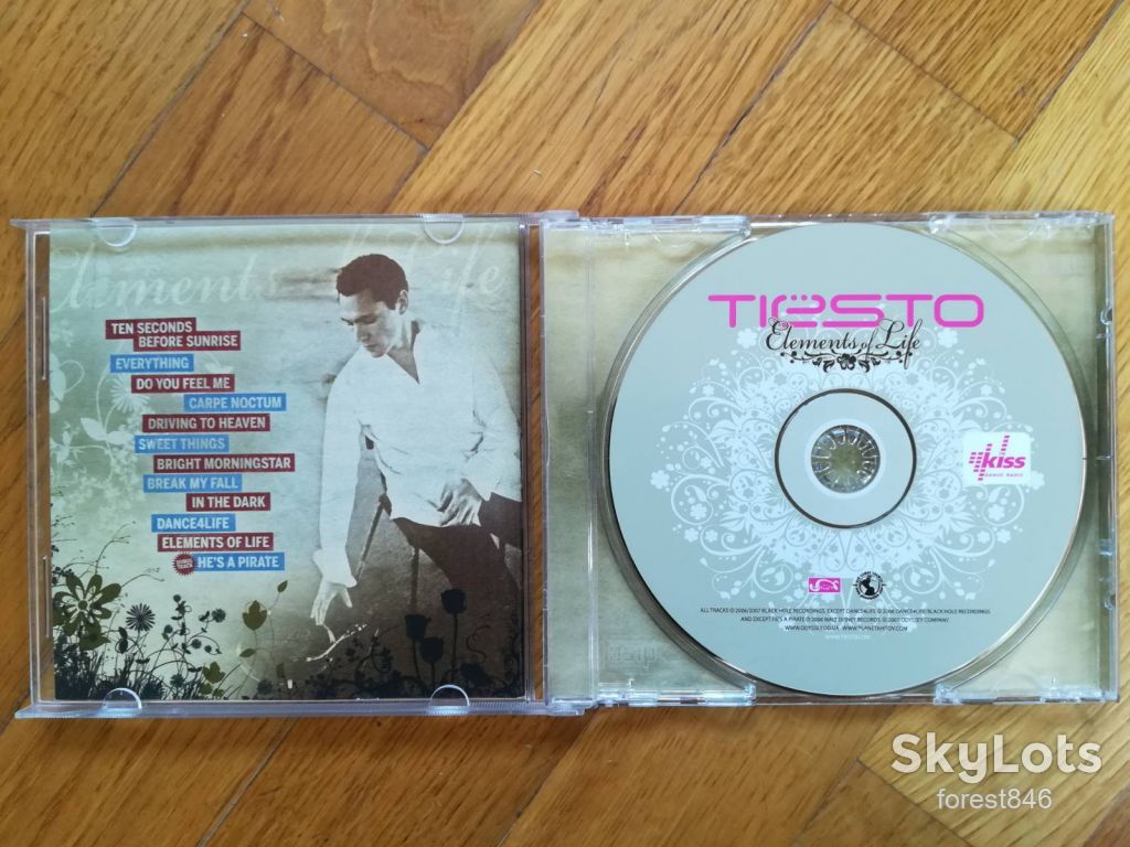 Tiesto-Elements of life-состояние: 5 - фото фото фото 2