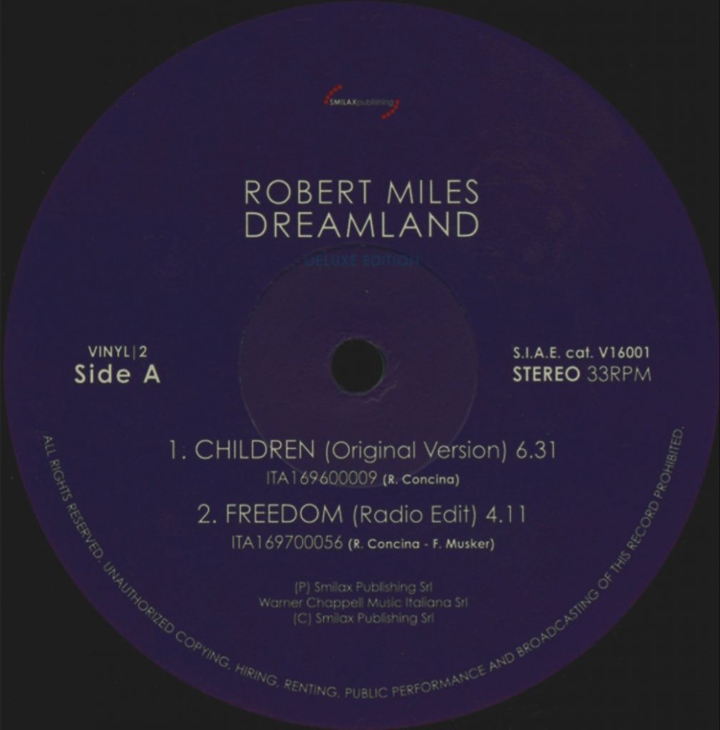 Robert Miles - Dreamland - 1996.   (2LP). 12 + CD. Vinyl. Пластинки. Italy. S/S - фото фото фото 8
