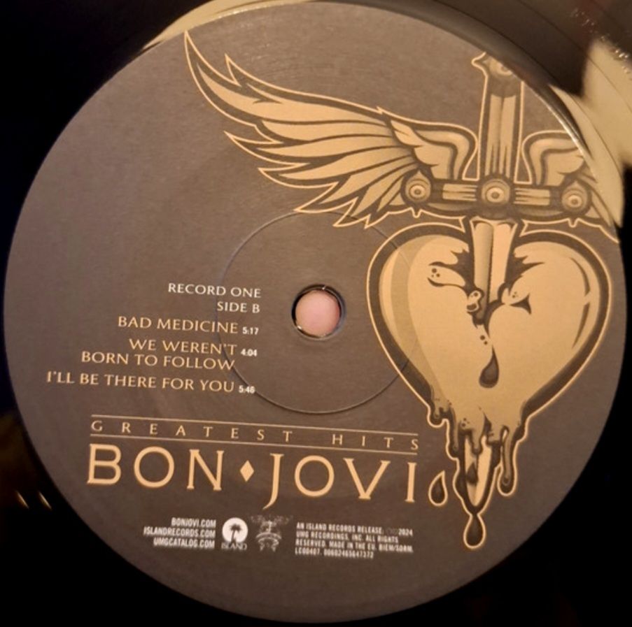 Bon Jovi - Greatest Hits - 1984-2024.  (2LP). 12. Vinyl. Пластинки. Europe. S/S. - фото фото фото 4