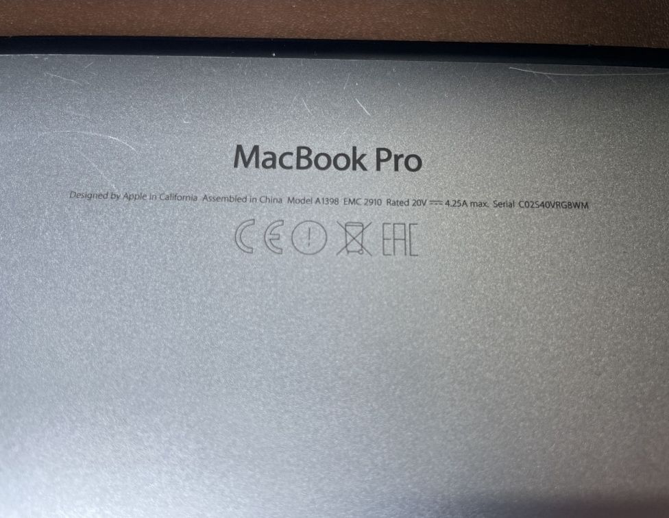MacBook Pro 15” 2015р A1398 i7/16/SSD 1Tb - фото фото фото 10