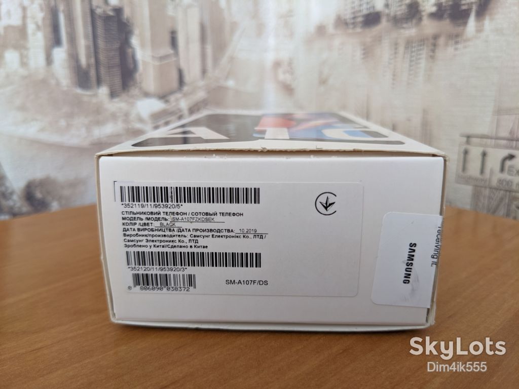 Оригинальная коробка от Samsung Galaxy A10s - фото фото фото 3