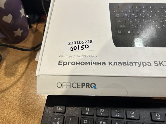 Брендовая клавиатура OfficePro SK360 USB № 230105228 - фото фото фото 3