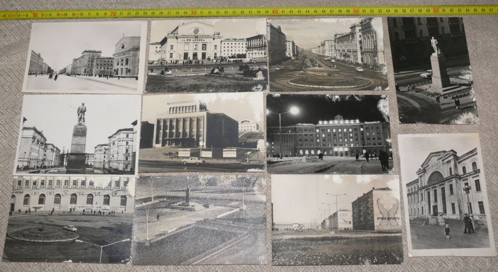 40+ шт. Норильск. Старые фотографии и Открытки. 1960-е годы. Есть интересные. - фото фото фото 2