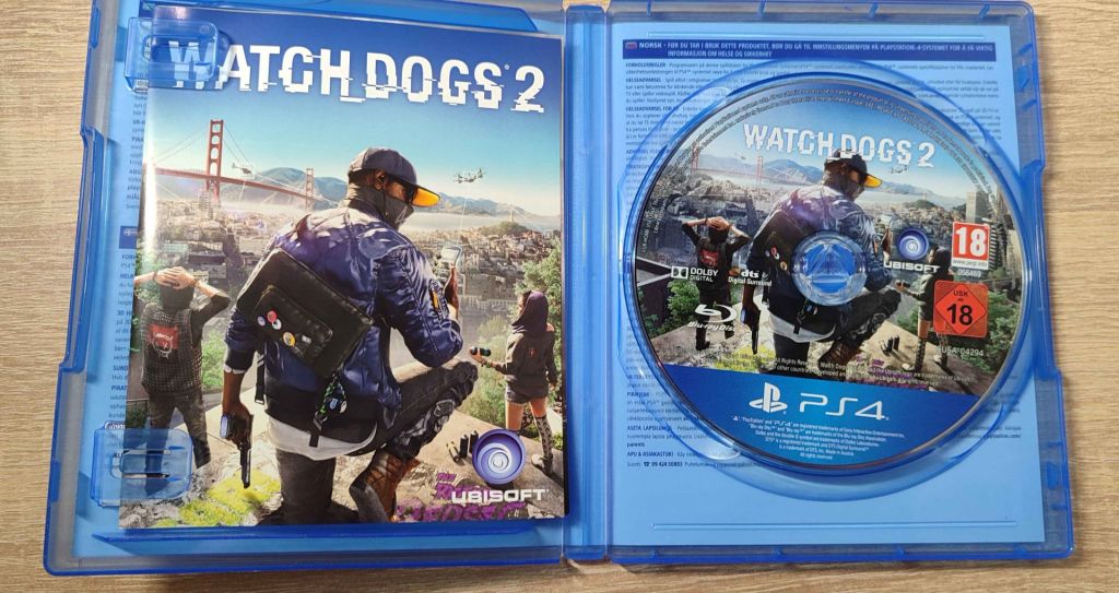 Watch Dogs 2 PS4 Playstation 4 б/у Английский - фото фото фото 2