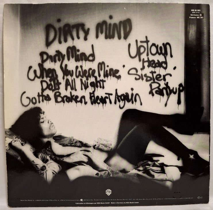 Prince - Dirty Mind - 1980.  (LP). 12. Vinyl. Пластинка. UK &amp; Europe. - фото фото фото 1