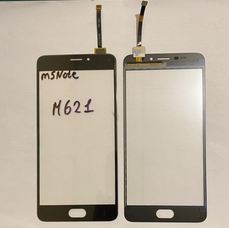 Meizu M5note / M621 black тачскрин, сенсор для ремонта без ОСА пленки. - фото фото фото 0
