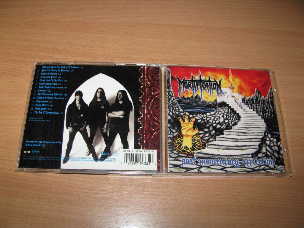 MORTIFICATION - Post Momentary Affliction  (1993 Intense 1st press,USA) - фото фото фото 0