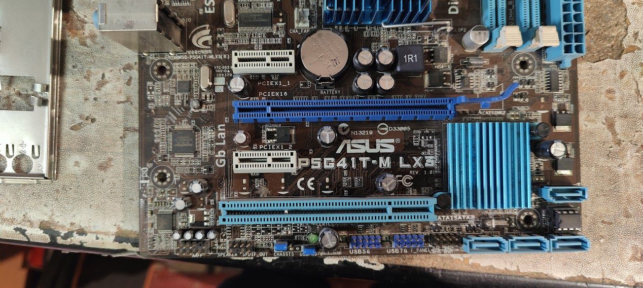 Мат. плата Asus P5G41T-M LX3 LGA775 G41 PCI-E+SVGA+GbLAN SATA MicroATX 2DDR3 № 242203111 - фото фото фото 1