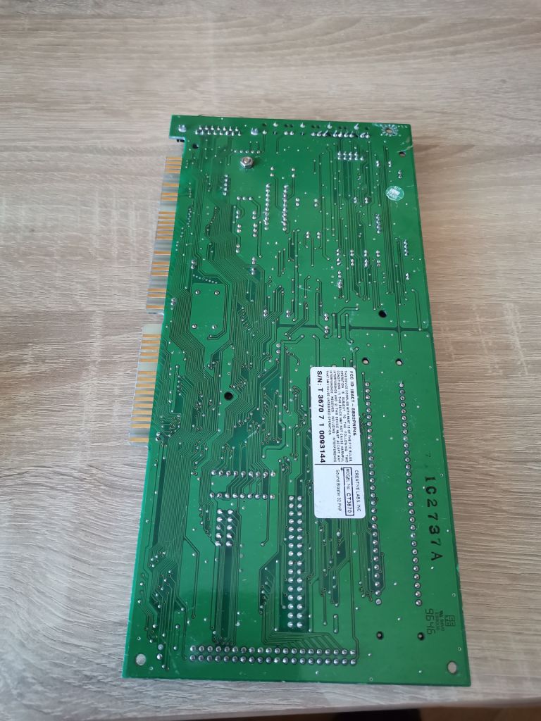 Звуковая карта Creative CT3670 Sound Blaster 32 PnP - фото фото фото 5