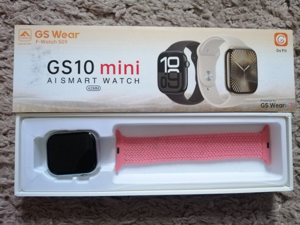 Фірмовий Металевий смарт годинник GS10 mini AI Smart Watch - фото фото фото 0