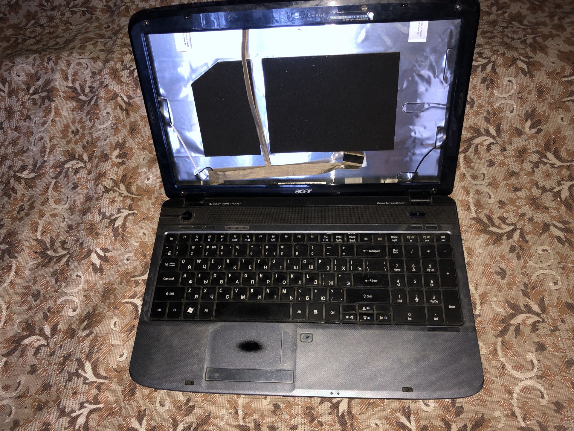 ноутбук Acer Aspire 5536G на частини - фото фото фото 0
