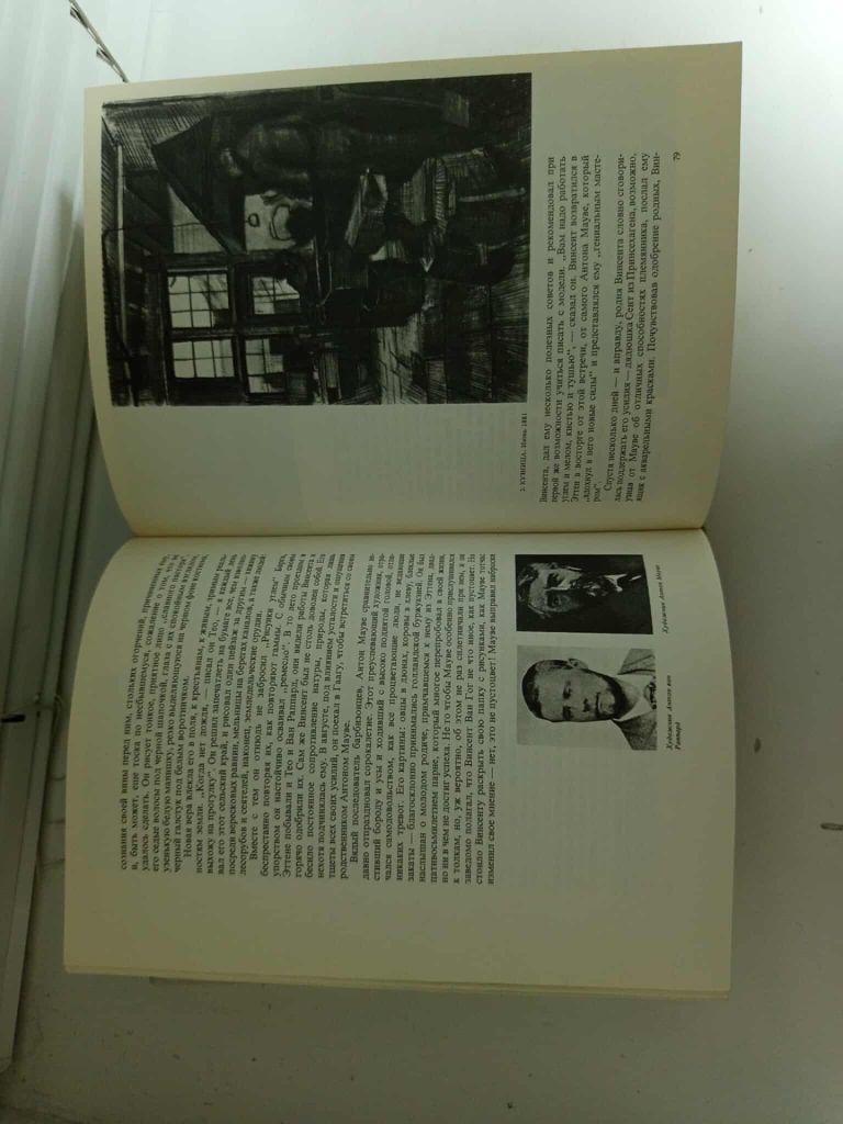 Книги 2 тома. Письма Ван Гога к брату Тео. Болгария София 1967 г. - фото фото фото 12