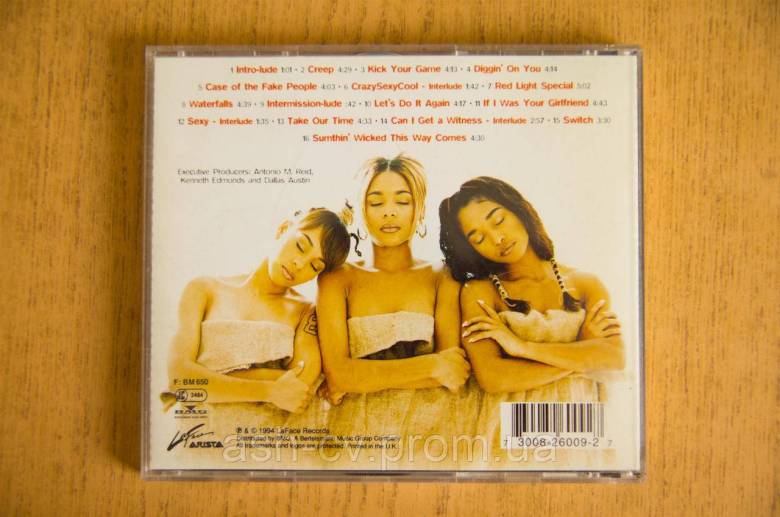 Музичний диск CD. TLC - Crazy Sexy Cool 1994 - фото фото фото 1