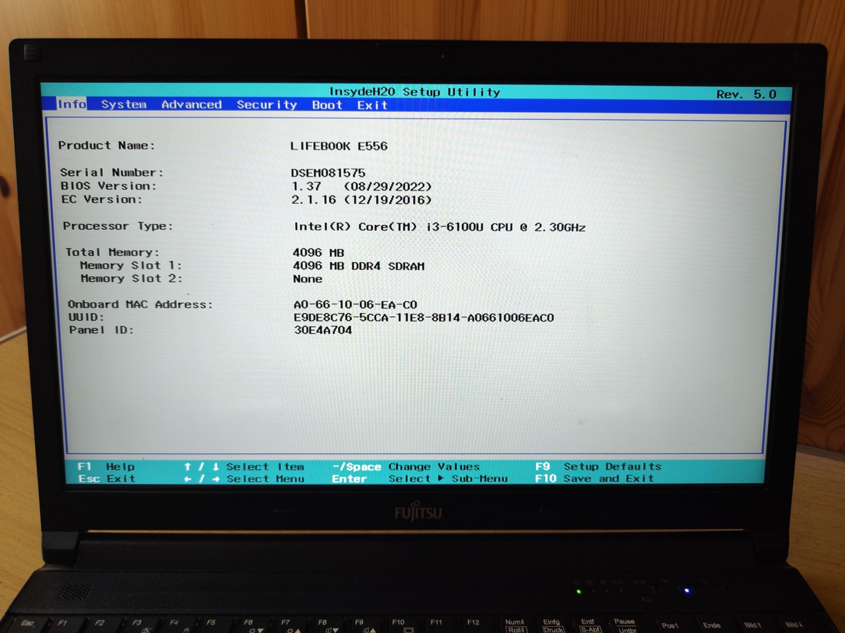 Fujitsu LifeBook E556  Core i3-6100U - фото фото фото 2