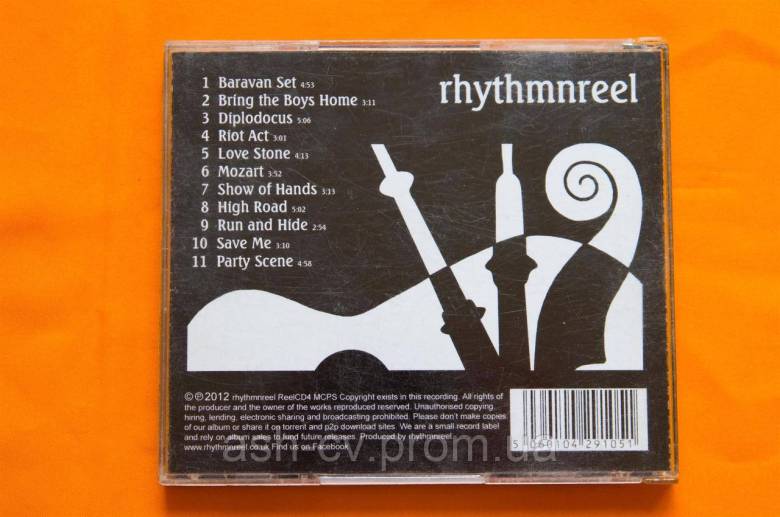 Музичний диск CD. RHYTHMNREEL - TWENTY - фото фото фото 2