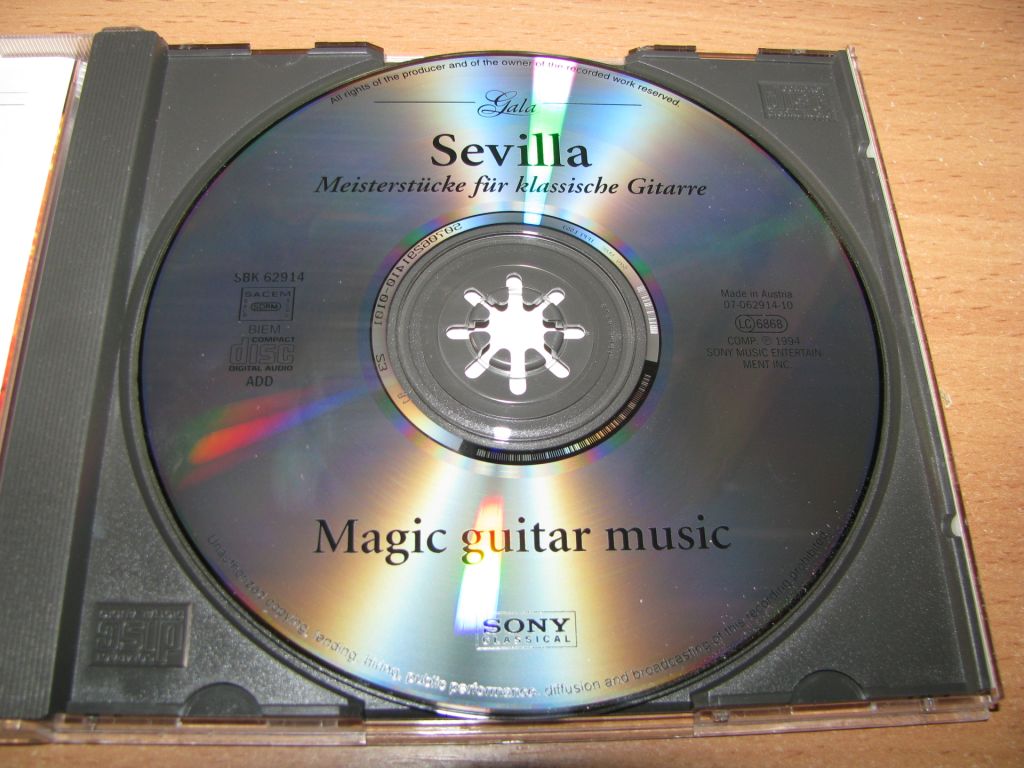 JOHN WILLIAMS - Sevilla. Magic Guitar Music  (1996 Sony Classical Germany) - фото фото фото 2