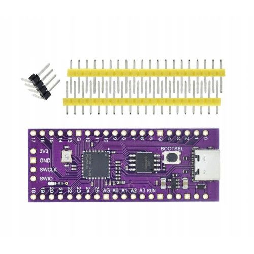Мікроконтролер RP2040 Raspberry Pi Pico 16 Mb Arduino - фото фото фото 0