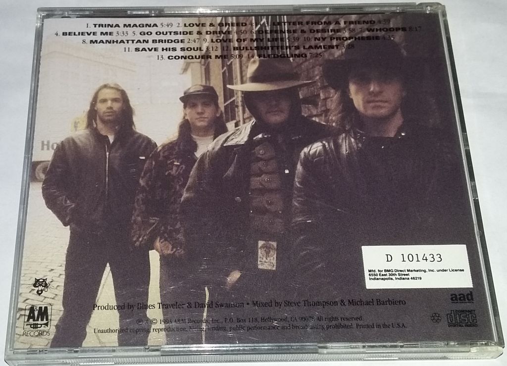 BLUES TRAVELER Save His Soul  CD US - фото фото фото 2