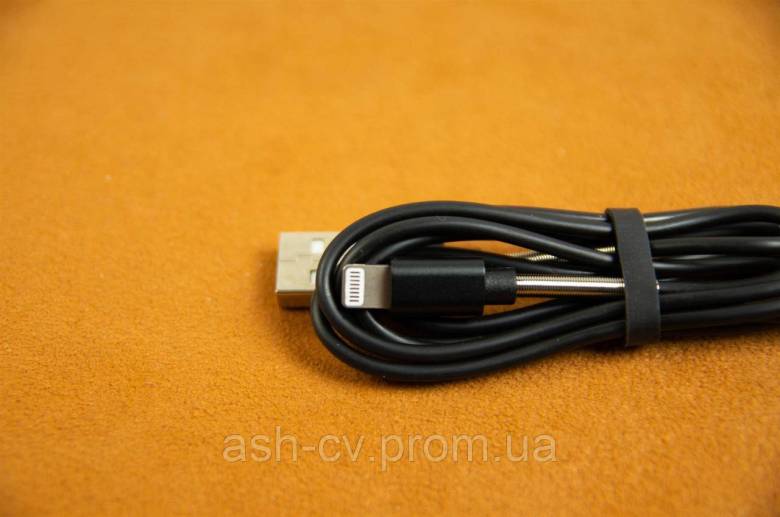 Кабель PURIDEA Premium Lightning (iPhone, 1 метр, Black) - фото фото фото 5