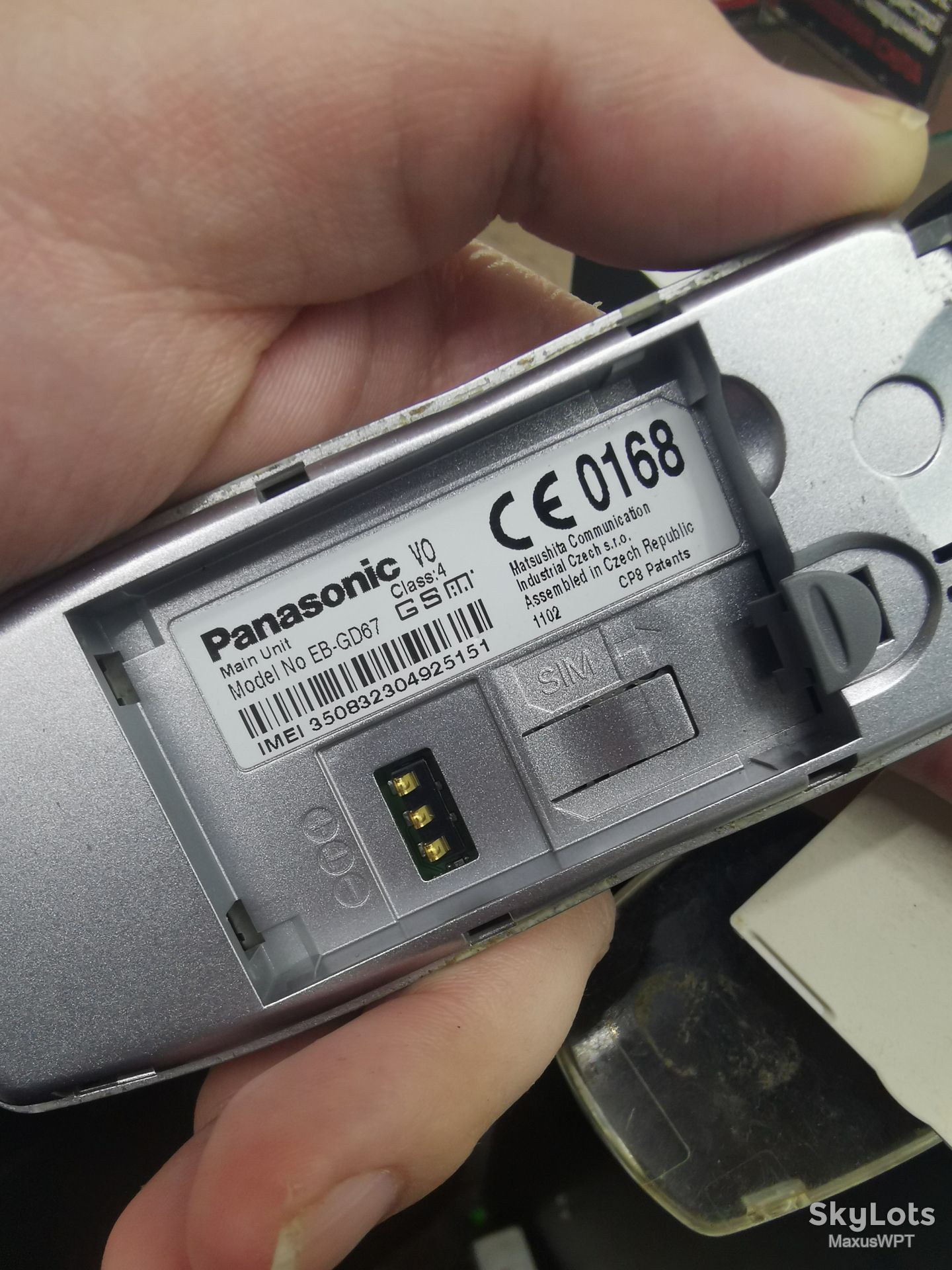 #1656 Sklad Panasonic GD67 silver - фото фото фото 4