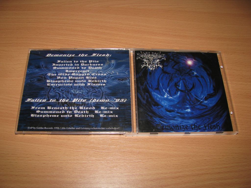 OSSUARY INSANE - Demonize The Flesh   (1998 Galdre 1st press,USA) - фото фото фото 0