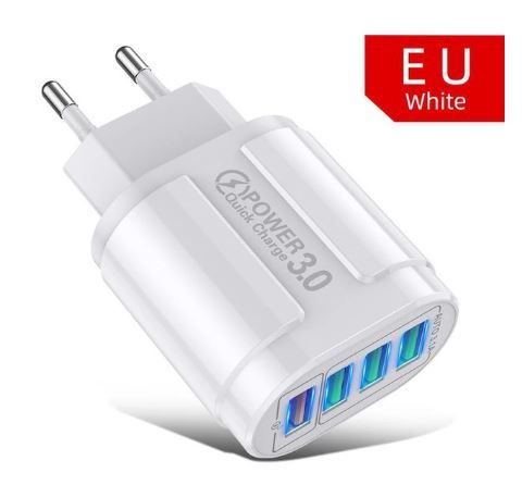 Зарядное устройство QC3.0, 4 USB, НОВОЕ - фото фото фото 0