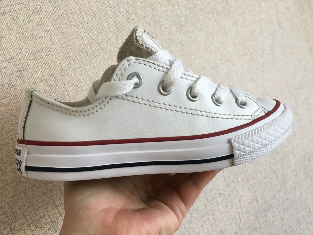 Кеды Converse All Star,р.30,натуральная кожа,оригинал - фото фото фото 10