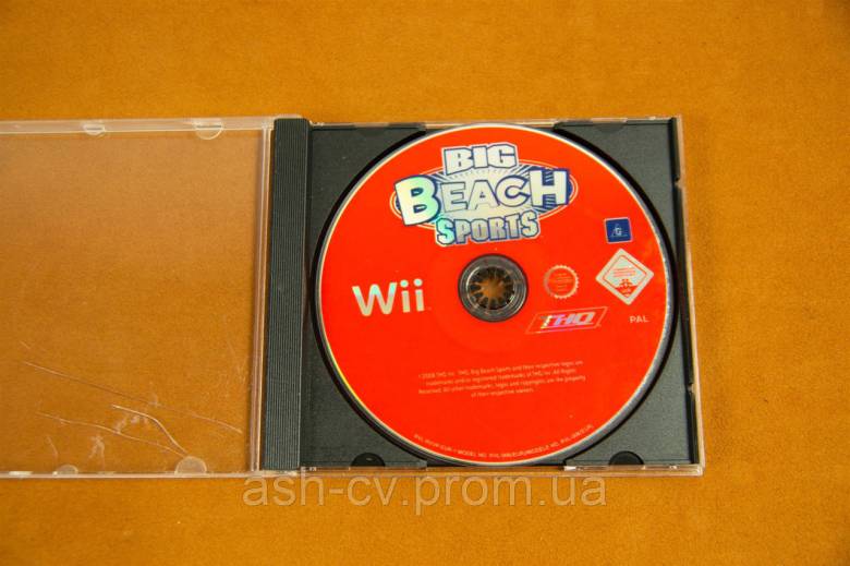 Диск, Nintendo, Wii, гра, Big Beach Sport - фото фото фото 0