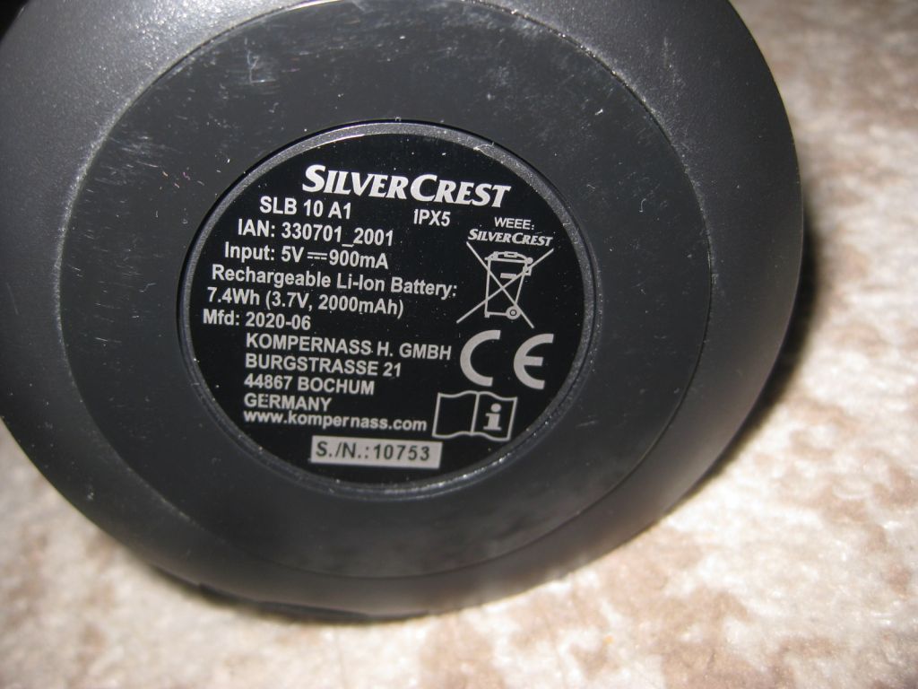 Bluetooth колонка SilverCrest SLB 10 A1 - фото фото фото 2
