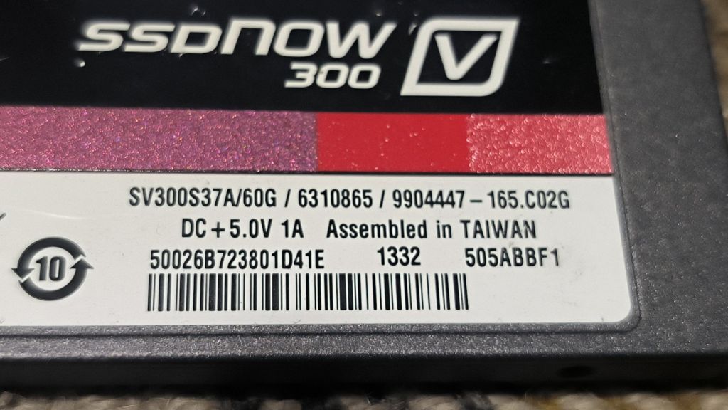Диск SSD Gingston SSDNOW 300 SV300S37A60G 60GB №30 - фото фото фото 2