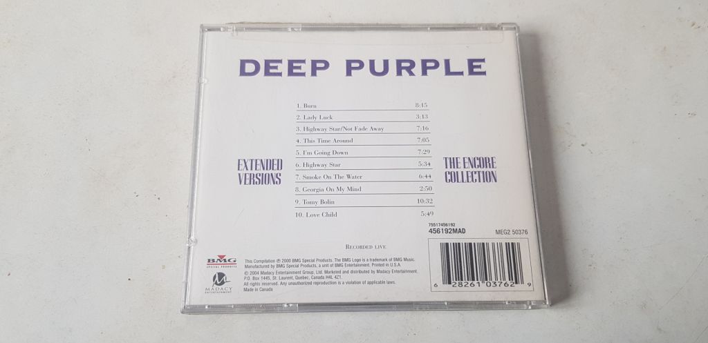 Deep Purple Extended Versions CD фірмовий - фото фото фото 1
