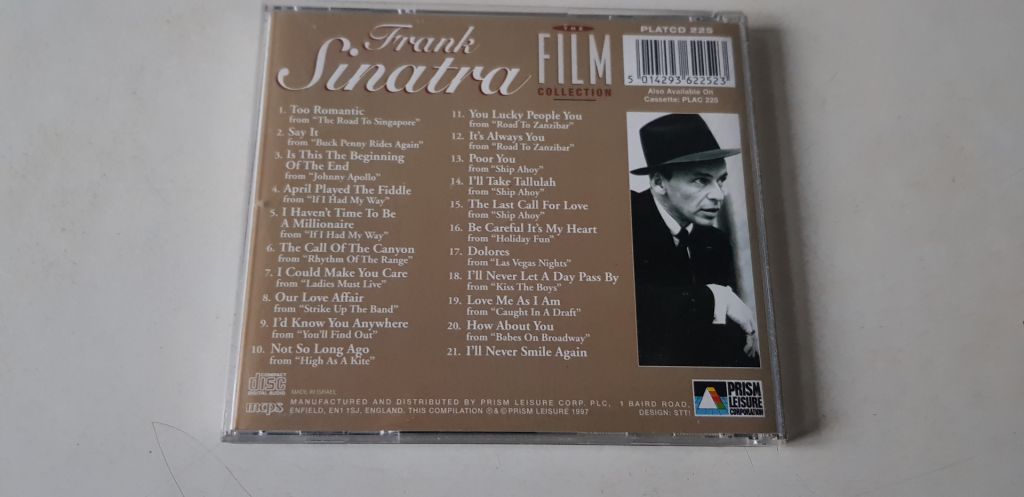 Frank Sinatra The Film Collection CD фірмовий - фото фото фото 1