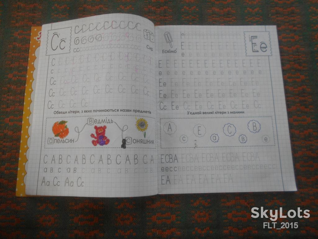 Прописи . Друкований шрифт . Українська мова    2016 р. - фото фото фото 3