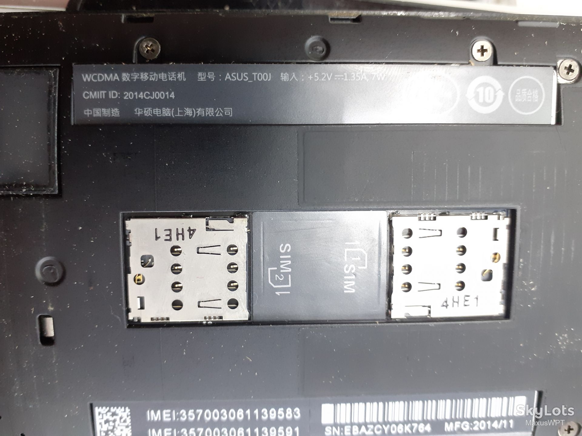 #692 Sklad Asus ZenFone 5       (T00J) Black violet sklad - фото фото фото 2