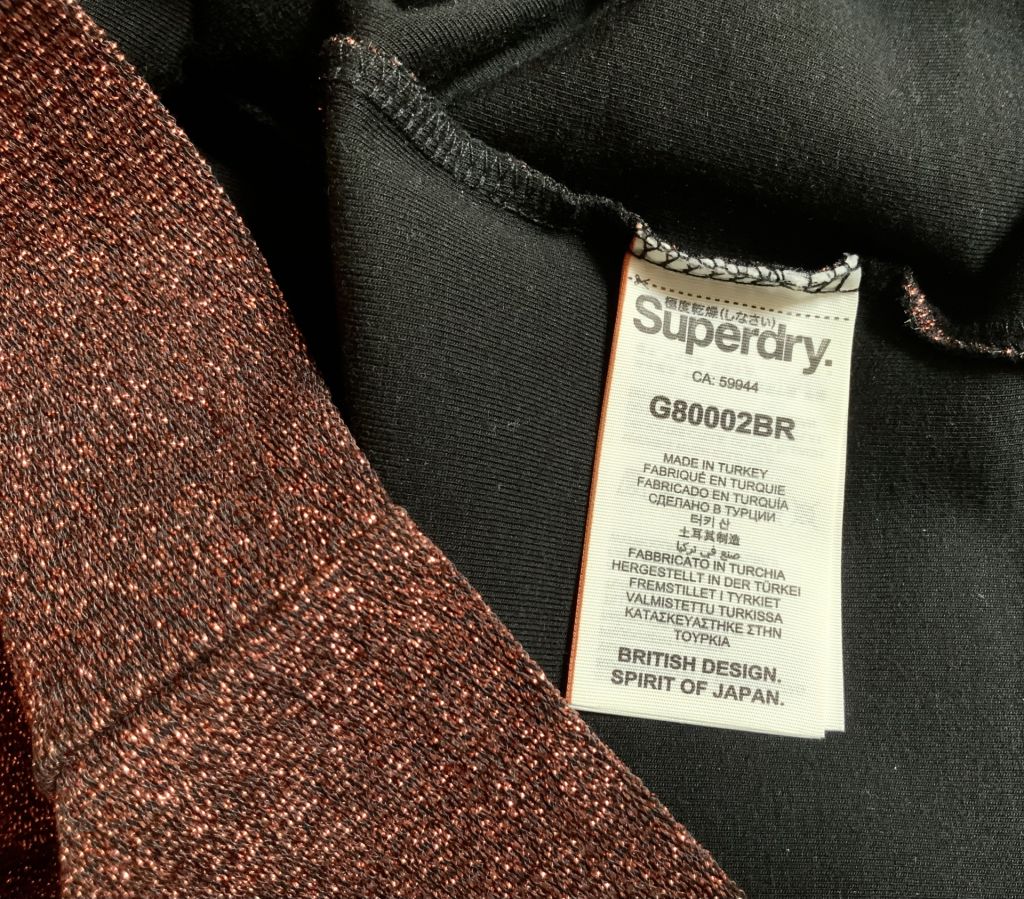Платье блестящее стрейчевое Superdry, р.S/10/38 - фото фото фото 4