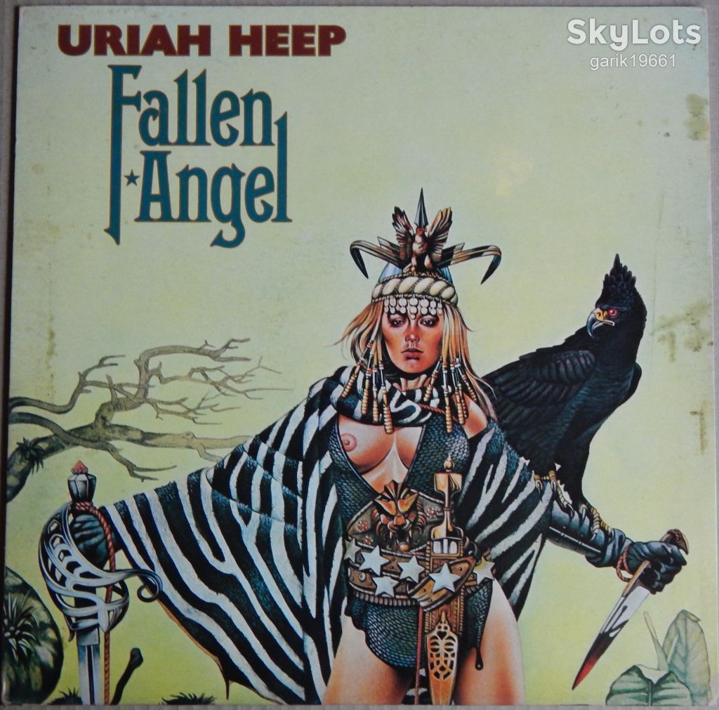 Uriah Heep – Fallen Angel  (Bronze – BROL 34512, Italy) EX/NM- - фото фото фото 0