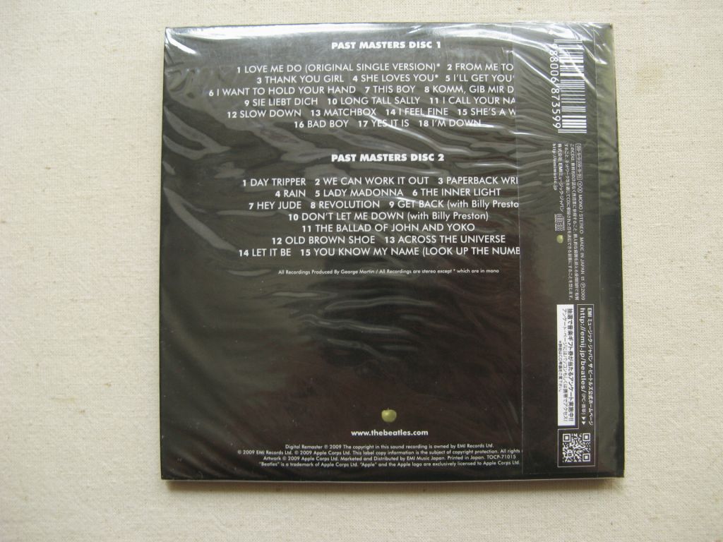 CDLP Beatles. Past Masters, Volume Two. 2CD. 1988. - фото фото фото 1