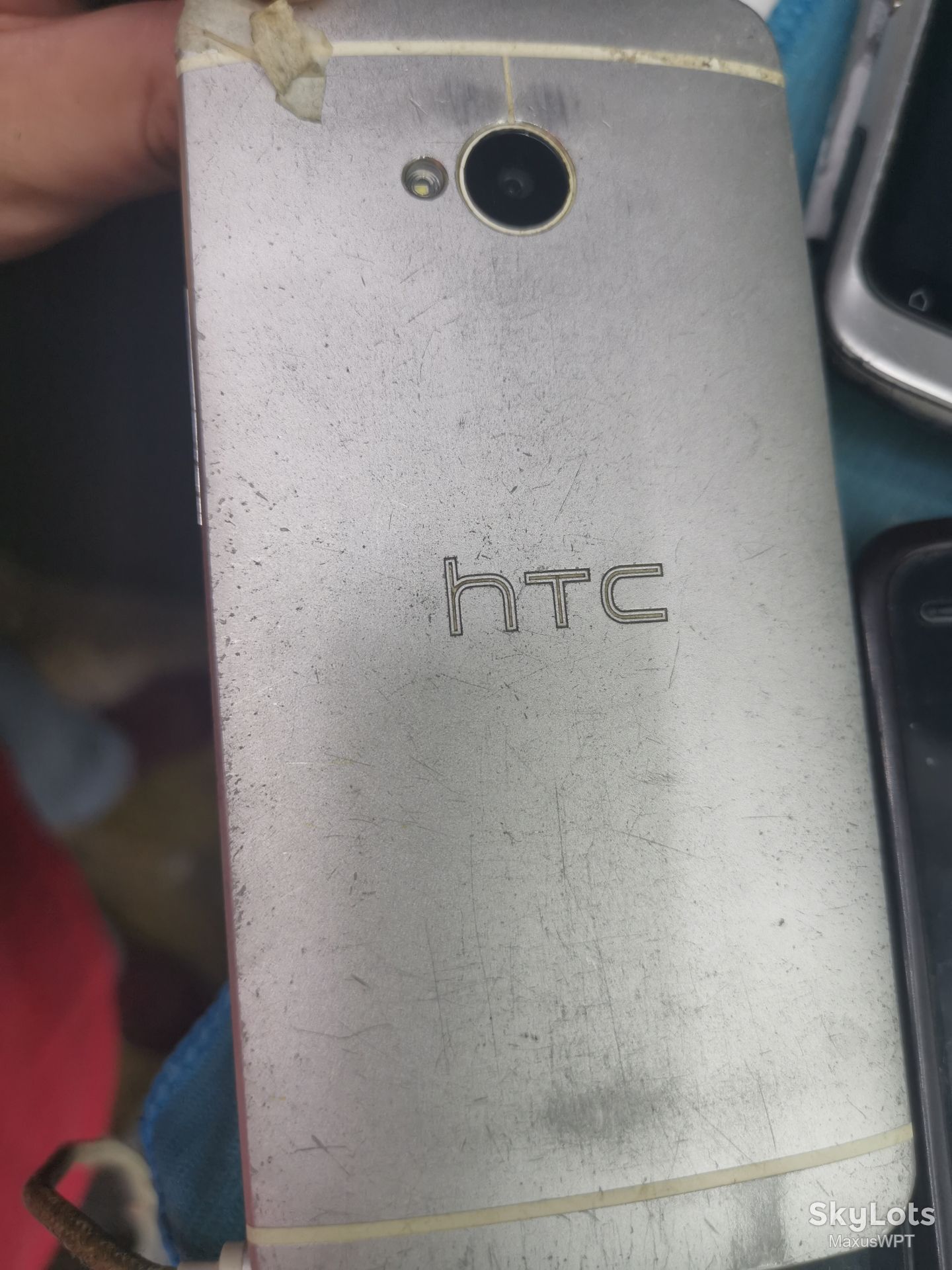 #651 Sklad HTC one m7 silver - фото фото фото 1