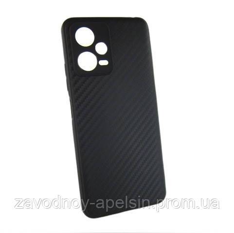 Xiaomi Redmi Note 12 5G Poco X5 Чехол Защита камеры Carbon (черный) - фото фото фото 0