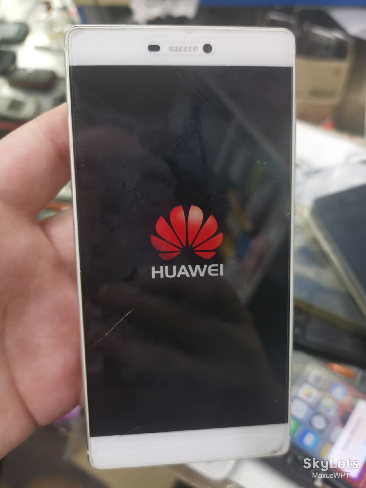 #2080 sklad Huawei p8 p 8 gra-l09 silver - фото фото фото 1