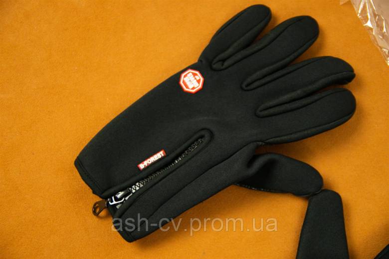 Рукавички, Unisex Winter Thermal Warm Black L - фото фото фото 5