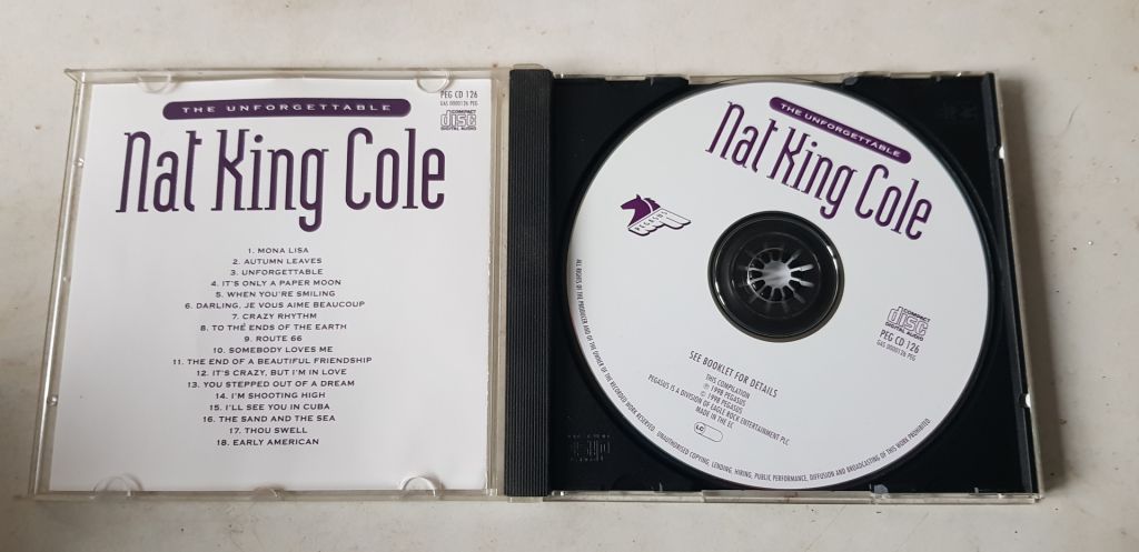 Nat King Cole The Unforgettable CD фірмовий - фото фото фото 2