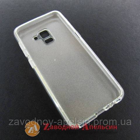 Samsung A8 A530 чехол блестки Shining silver - фото фото фото 1